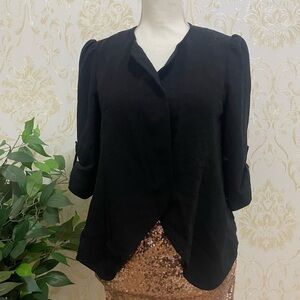 EUC black blazer Sz small